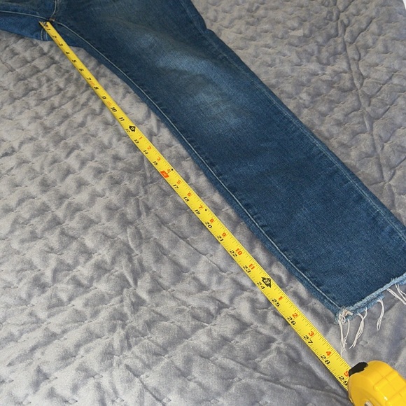 MADEWELL 9" Mid-Rise Skinny Jeans in medium wash Button-Front Edition SIZE 27. - Picture 15 of 16